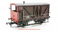 SB003J LSWR 10 Ton Goods Brake Van number 54551 in SR post-1936 Brown livery